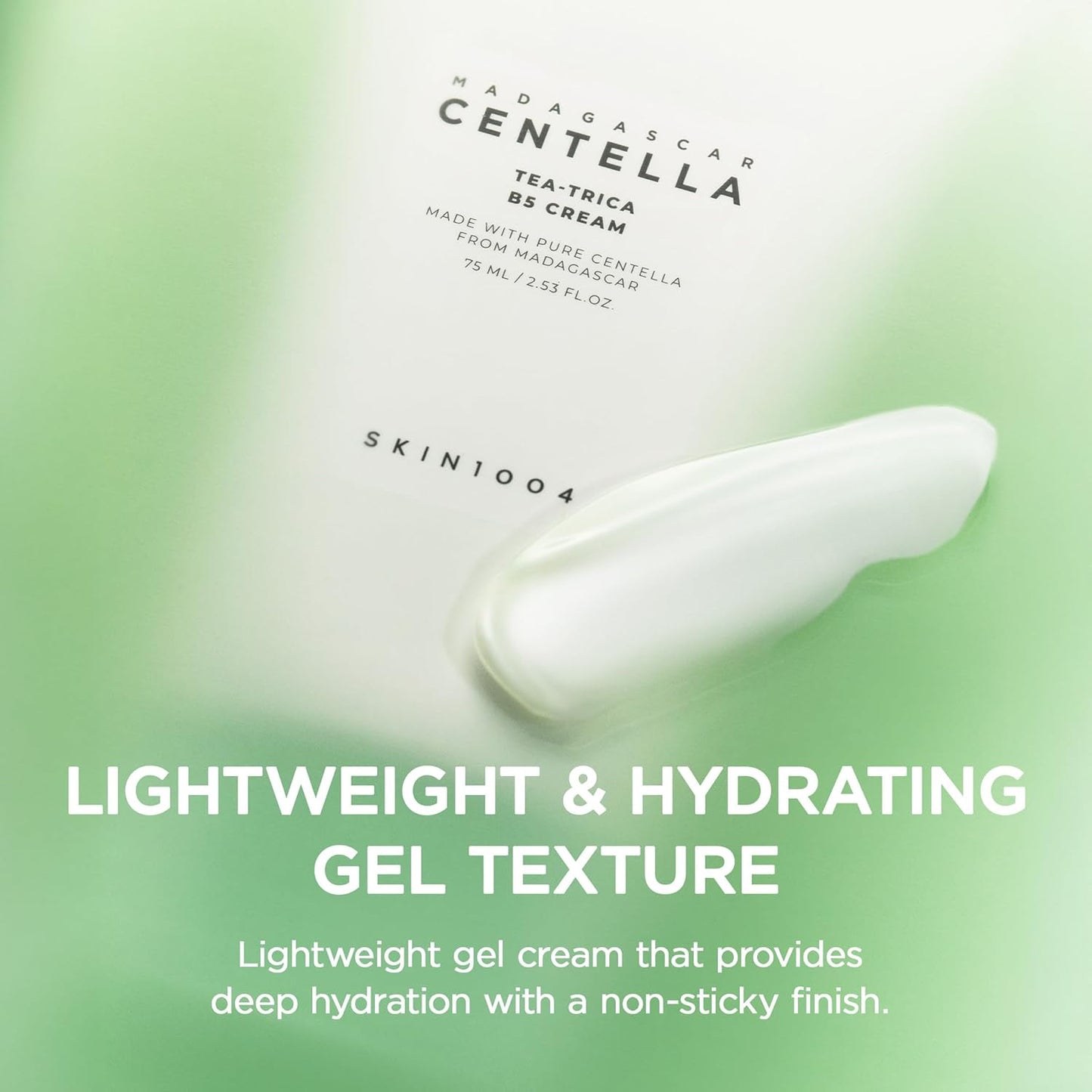 SKIN1004 Tea-Trica Centella B5 Cream 75ml | Hidratación y control del acné