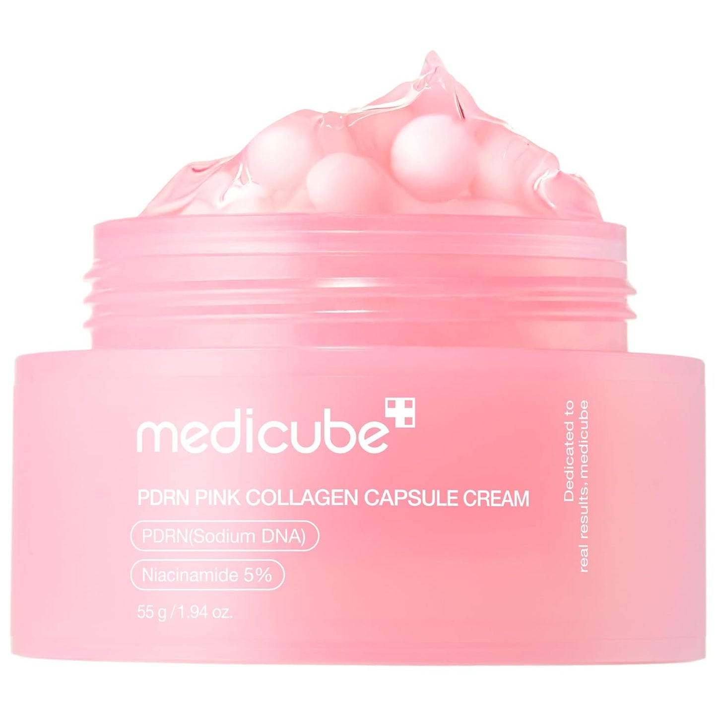MEDICUBE Crema PDRN Pink Collagen 55g | Firmeza e hidratación intensa