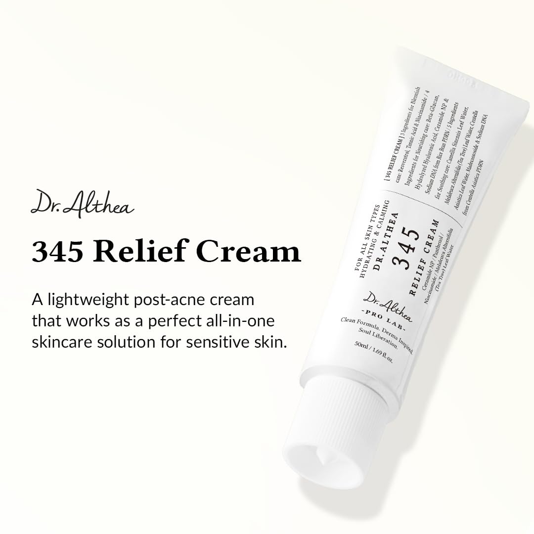 Dr. Althea 345 Relief Cream 50 ml | Hidratación y reparación intensa