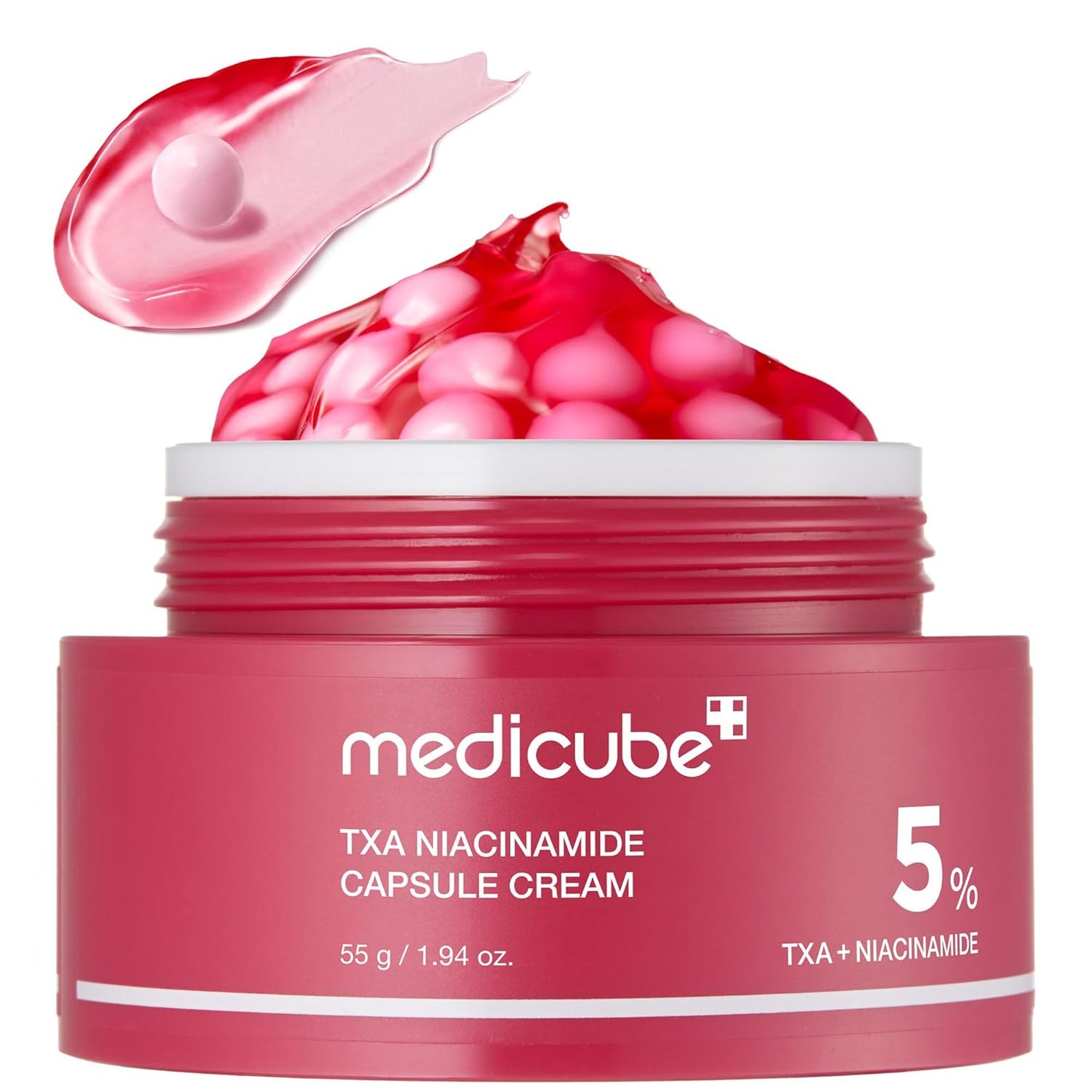 MEDICUBE Crema TXA Niacinamida 55g | Luminosidad y tono uniforme