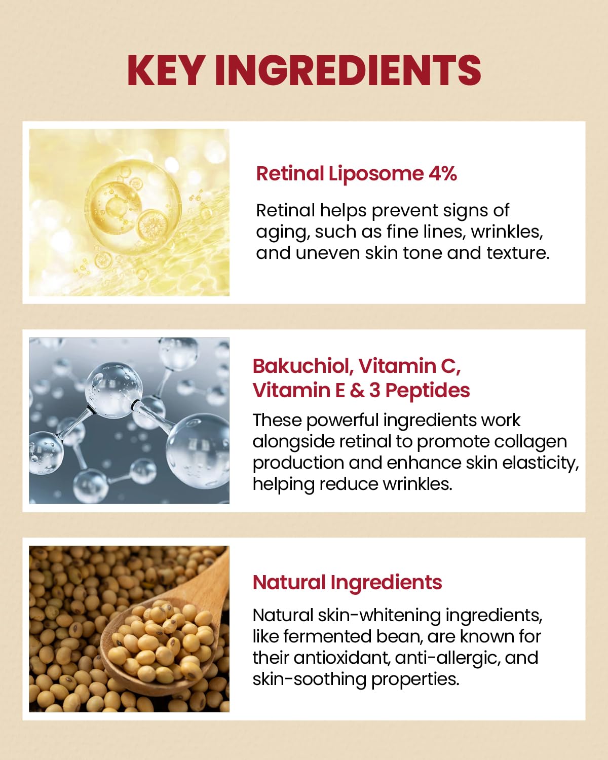 K-Secret Retinal Liposome 4% 30 ml | Contorno antiarrugas e iluminador