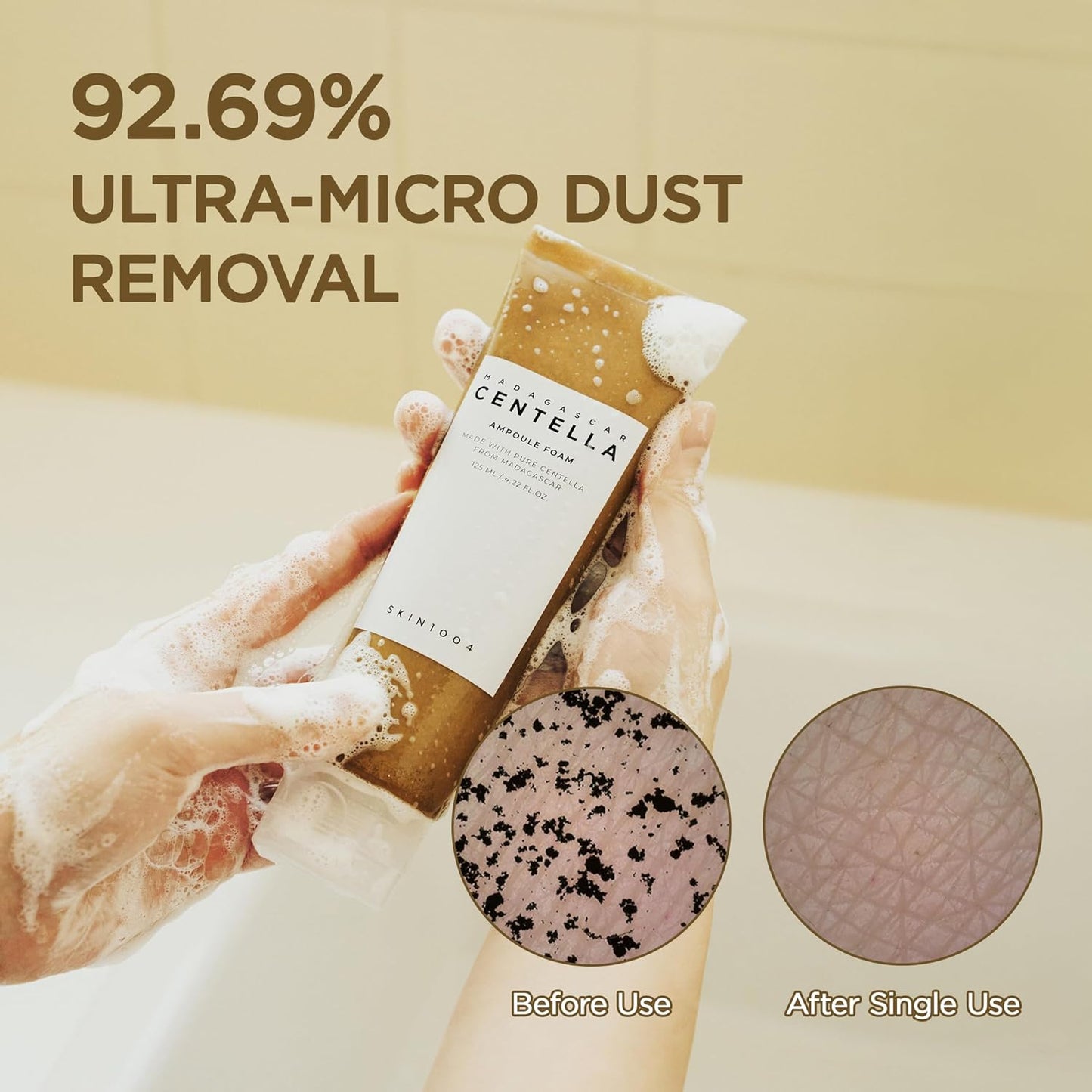 SKIN1004 Madagascar Centella Cleanser 125ml | Limpieza suave e hidratante